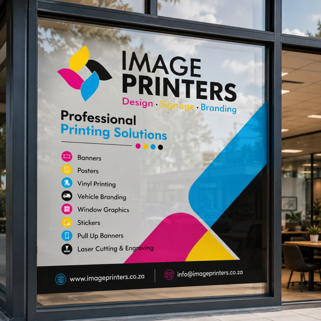 Wide Format Printing - Window cling